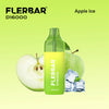 FLERBAR D16000 Apple Ice Vape mit intensivem Apple Ice Aroma