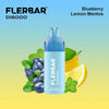 FLERBAR D16000 Blueberry Lemon Mentos Vape mit intensivem Blueberry Lemon Mentos Aroma