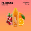 FLERBAR D16000 Cranberry Orange Vape mit intensivem Cranberry Orange Aroma